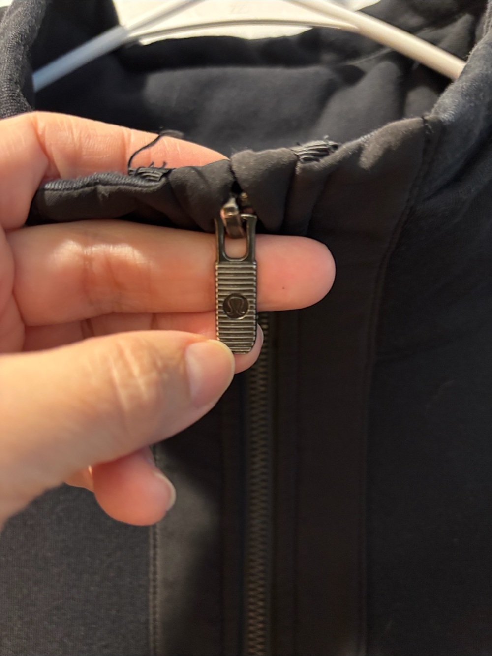 lululemon athletica Black Zip-Up Sweatshirt Jacket - Picture 4 of 6